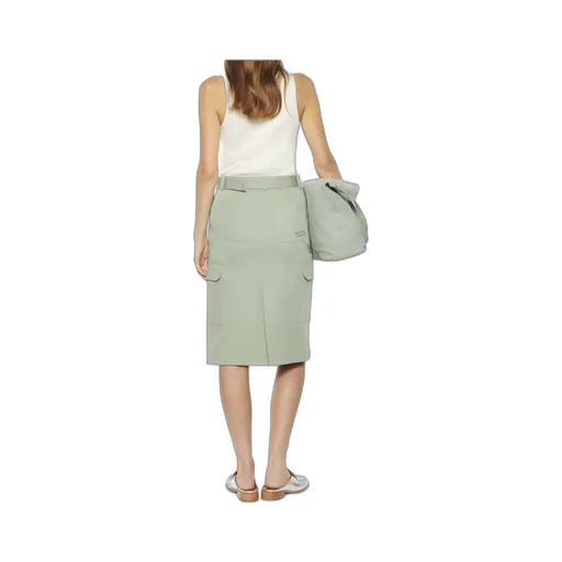Belted Utility Skirt