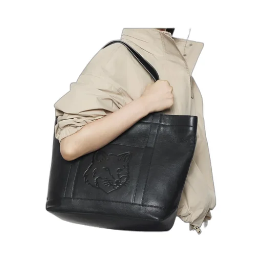 Fox Head Medium Tote Bag