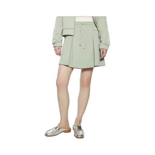 Flash Fox Mini Pleated Skirt