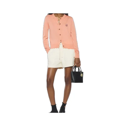 Bold Fox Head Patch Regular Cardigan