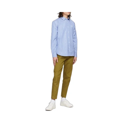 Straight-Leg Gabardine Chinos