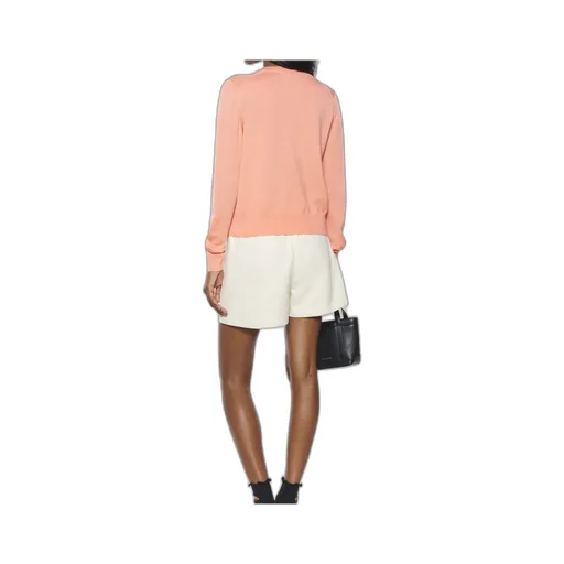 Bold Fox Head Patch Regular Cardigan