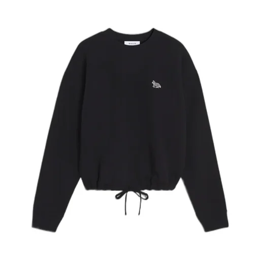 Baby Fox Patch Drawstring Comfort Sweatshirt