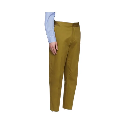 Straight-Leg Gabardine Chinos