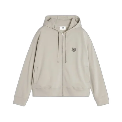 Bold Fox Head Patch Oversize Hoodie