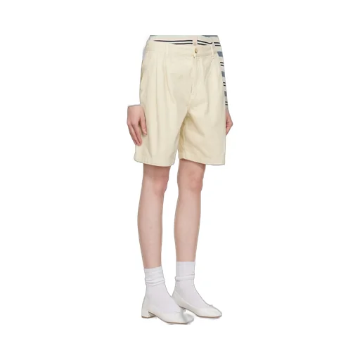 Casual Pleated Bermuda