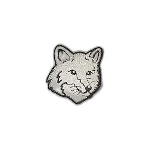 Bold Fox Head Patch Oversized Polo Shirt