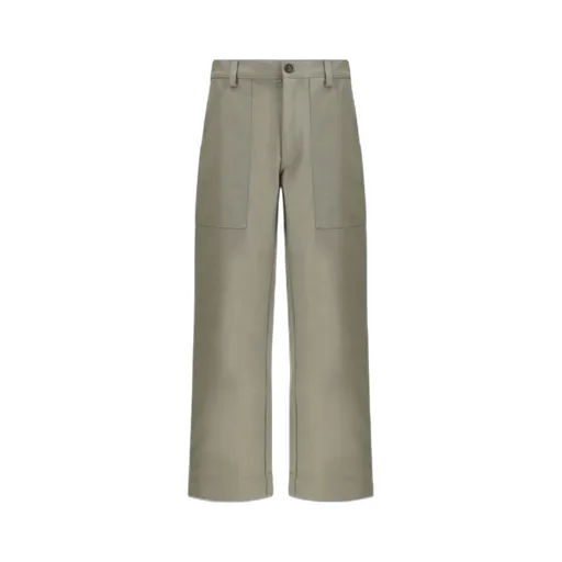 Logo Embroidered Workwear Pants