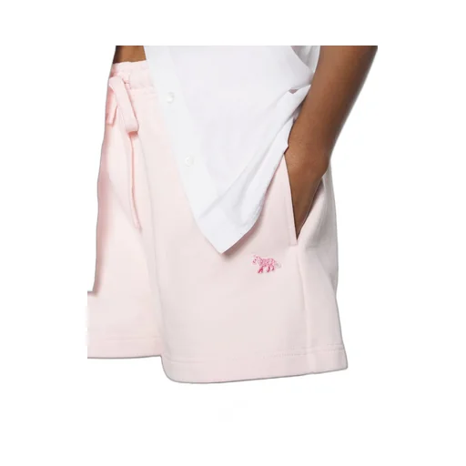 Baby Fox-Patch Drawstring Shorts