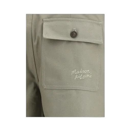 Logo Embroidered Workwear Pants