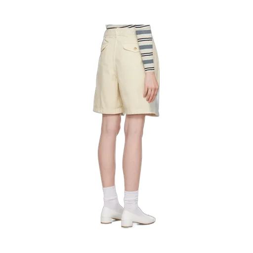 Casual Pleated Bermuda