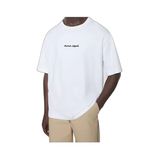 Line Handwriting Oversize Tee-Shirt