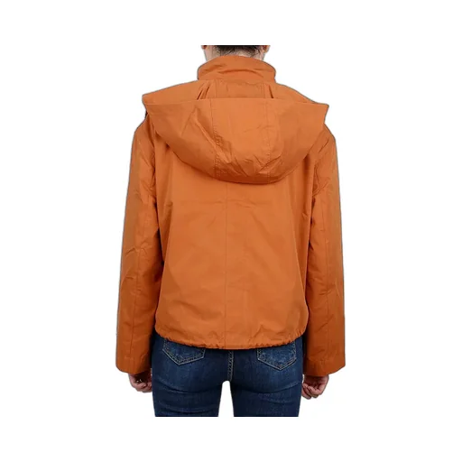 Long-Sleeved Hooded Jacket