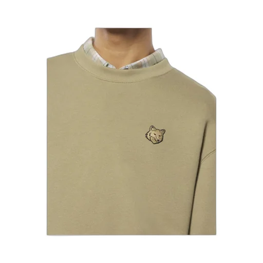 Fox Patch Crewneck Sweatshirt