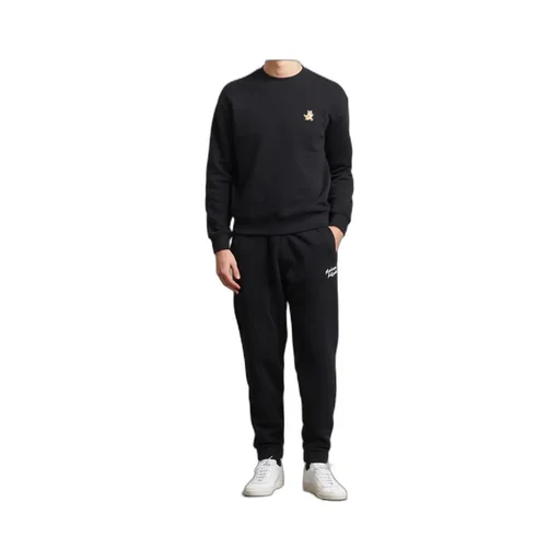 Logo Embroidered Drawstring Trousers