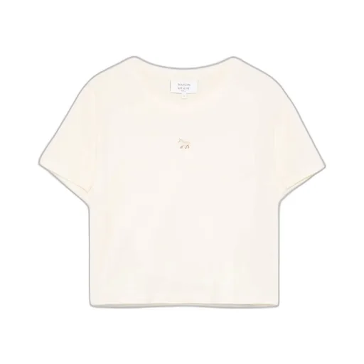 Baby Fox Patch Crewneck T-Shirt