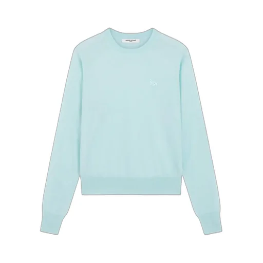 Round-Collar Long-Sleeve Sweater