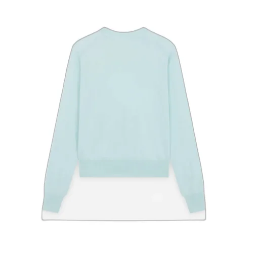 Round-Collar Long-Sleeve Sweater