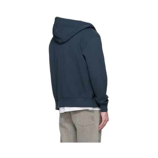Zip-Up Drawstring Hoodie