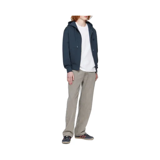 Zip-Up Drawstring Hoodie