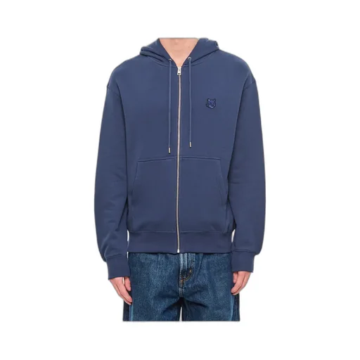 Zip-Up Drawstring Hoodie