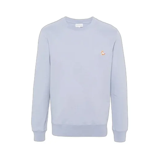Chillax Fox Patch Crewneck Sweatshirt