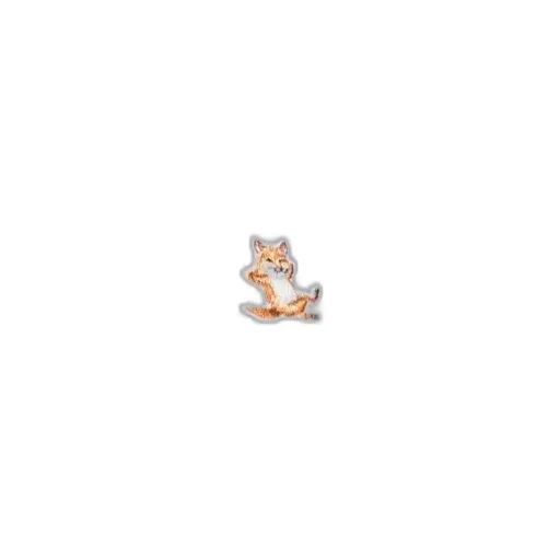 Chillax Fox Patch Crewneck Sweatshirt
