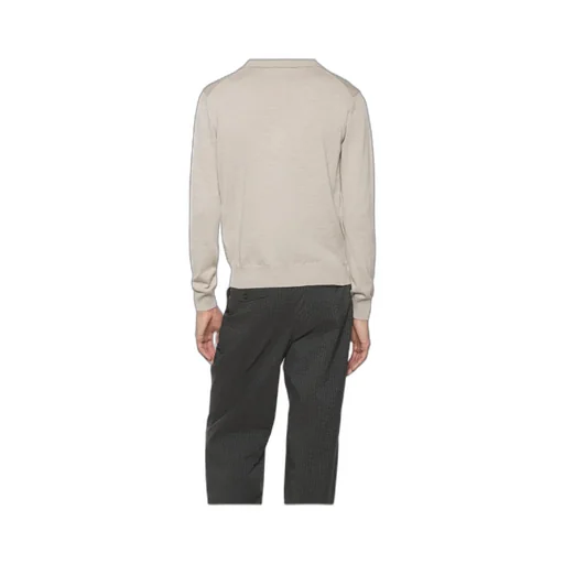 Fox Head Patch Fine-Knit Polo Shirt