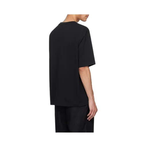 Line Handwriting Oversize Tee-Shirt
