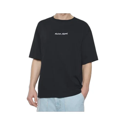 Line Handwriting Oversize Tee-Shirt