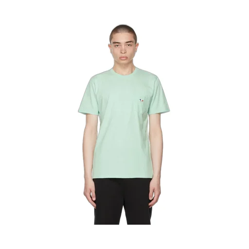 Logo Embroidery Pocket T-Shirt