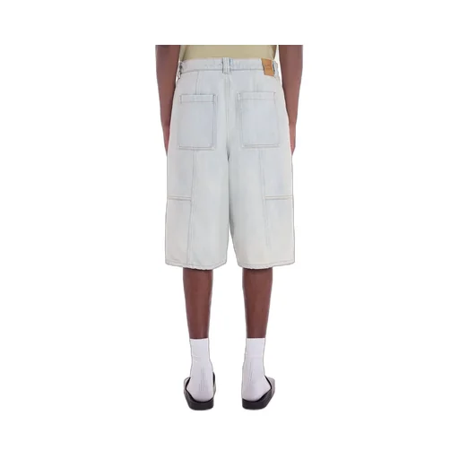 Denim Bermuda Shorts