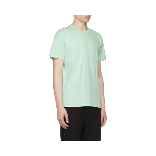 Logo Embroidery Pocket T-Shirt