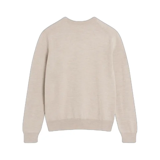 Bold Fox Head Patch Knitted Jumper