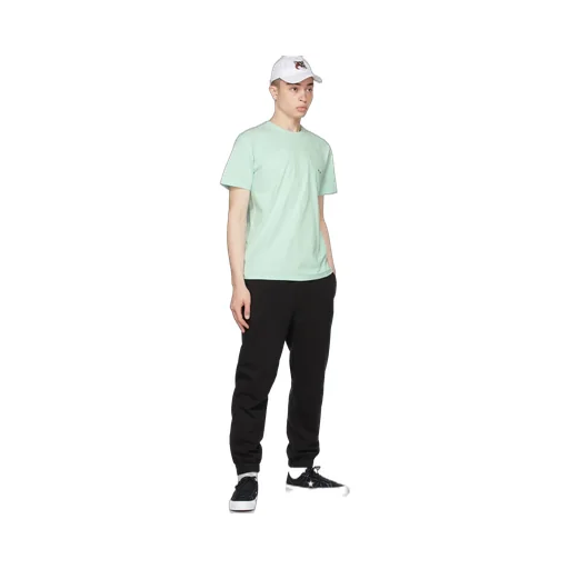 Logo Embroidery Pocket T-Shirt