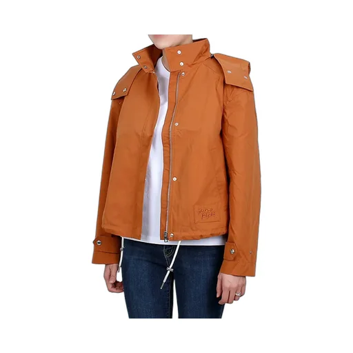 Long-Sleeved Hooded Jacket
