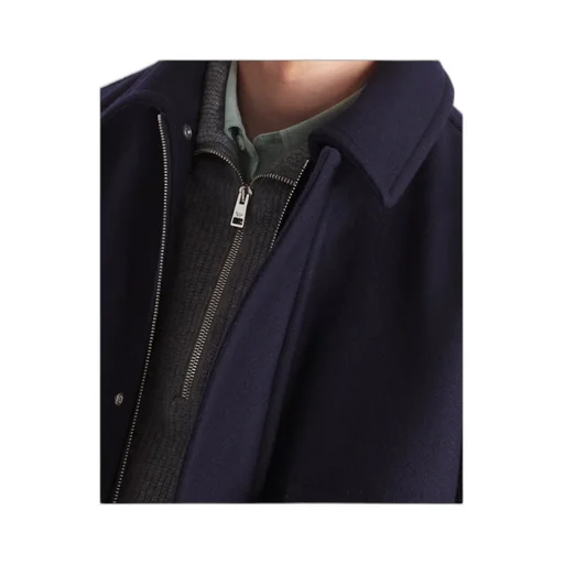 Logo Patch Zipped Jacket