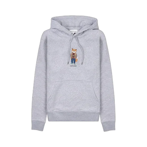 Bear Print Hoodie