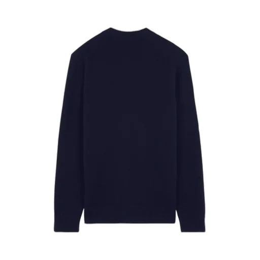Bold Fox Head-Patch Knit Cardigan
