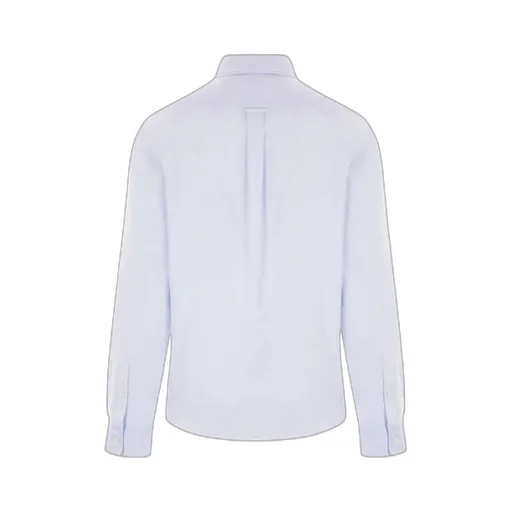 Fox Head Embroidered Long-Sleeved Shirt