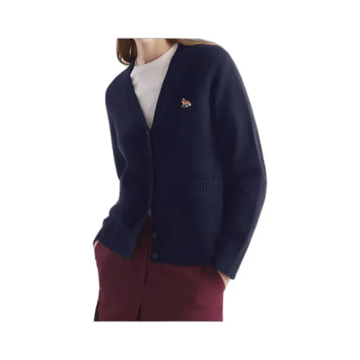 Baby Fox Patch Knit Cardigan