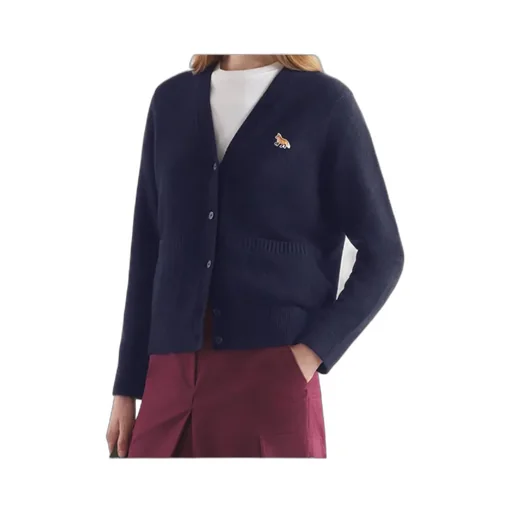Baby Fox Patch Knit Cardigan