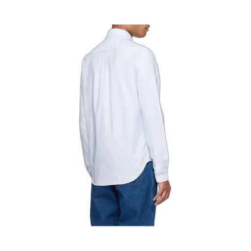 Fox Head Embroidered Long-Sleeved Shirt
