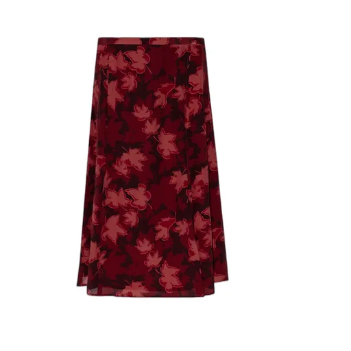 Lip Detail Fluid Skirt