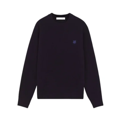Bold Fox Head Patch Knit Jumper