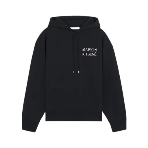 Graphic Printed Drawstring Hoodie