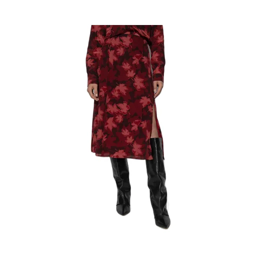 Lip Detail Fluid Skirt