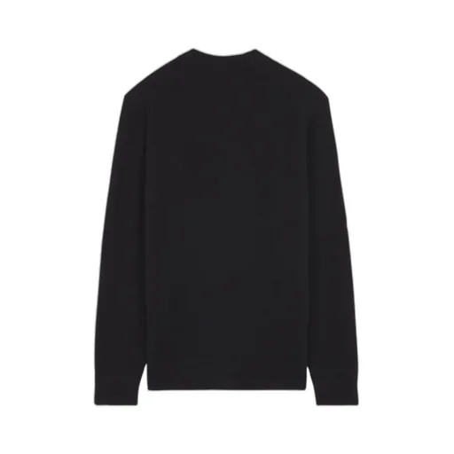 Bold Fox Head-Patch Button-Up Cardigan