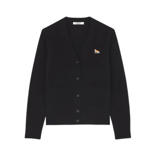 Baby Fox Patch Knit Cardigan