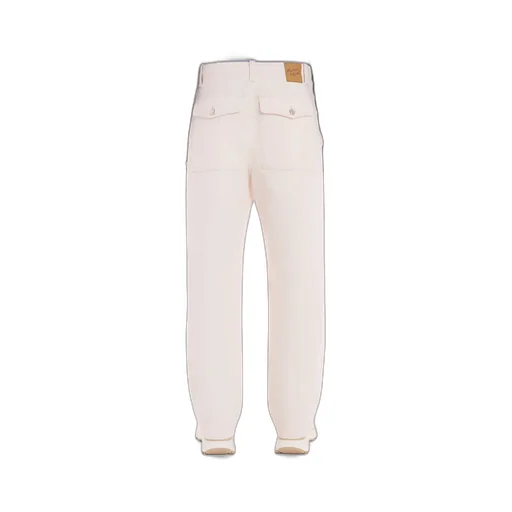 Logo Patch Straight-Leg Jeans